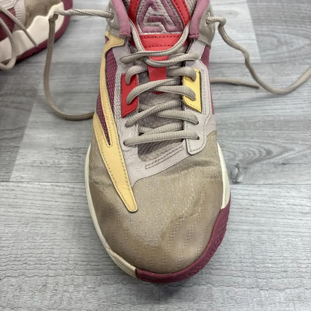 Nike Giannis Immortality 3 Sneakers Mens 8 Fossil Stone Gold DZ7533-200